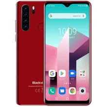 Смартфон Blackview A80 Plus 4/64Gb Red: Дисплей 6.49" IPS (720x1560) / 265 ppi