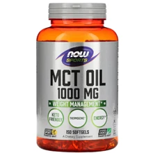 NOW Foods MCT Oil 1000 mg 150 soft gel Олія МСТ: Виробник NOW Foods