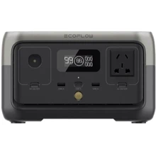 Зарядная станция EcoFlow RIVER 2 256Wh 71111mAh 300W Grey CN (RIVER2) универсальная розетка 220V: Емкость аккумулятора, Вт/ч 256