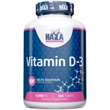 Haya Labs Vitamin D-3 / 4000 IU Вітамін D3 4000 МО 100 таб: Тип Витамин D