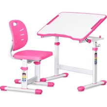 Комплект Evo-kids стіл та стілець Evo-07 Ergo Pink (Evo-07 Ergo PN): Вік дитини от 3-х лет