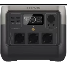 Зарядная станция EcoFlow RIVER 2 Pro 768Wh 213333mAh 800W Grey (RIVER2PRO): Емкость аккумулятора, Вт/ч 768