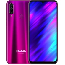 Смартфон Meizu M10 3/32GB Purplish Red (Global): Дисплей 6.5 IPS (1600 х 720) / 16M квітів, сенсорний, ємнісний