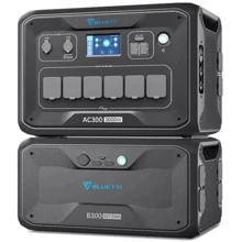 Домашняя батарея Bluetti 3000W Home Battery Backup (AC300+B300): Емкость аккумулятора, Вт/ч 3072