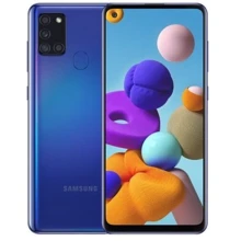 Смартфон Samsung Galaxy A21s 4/64GB Blue A217 (UA UCRF): Дисплей 6.5 PLS TFT (720 x 1600) / 270 ppi / 16M квітів, сенсорний, ємнісний