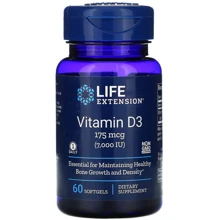 Life Extension Vitamin D3 7,000 IU 60 Softgels Вітамін Д3: Тип вітамін D