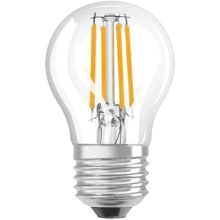 Лампа світлодіодна Osram LED P60 5.5W (806Lm) 2700K E27 філамент: Тип цоколя E27