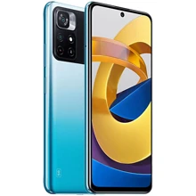 Смартфон POCO M4 Pro 5G 4/64GB Cool Blue (Global): Дисплей 6.6 IPS (1080 x 2400) 399 ppi / Corning Gorilla Glass 3 / 90Hz