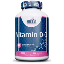 Haya Labs Vitamin D-3 5000 IU Вітамін Д3 100 капсул: Тип Витамин D