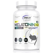 Genius Nutrition Melatonin-X3 Мелатонін Х3 90 таблеток: Форма випуску Таблетки