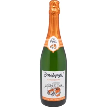 Вино ігристе Bon Voyage Chardonnay Alcohol Free Sparkling біле напівсолодке безалкогольне 0.75 (VTS1313820): Об'єм, л 0.75