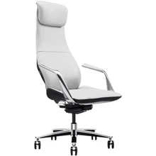 Кресло GT Racer X-808 White/Black (ZP-03, ZP-01): Тип для руководителей