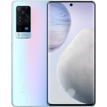 Смартфон Vivo X60 Pro 12/256Gb Shimmer Blue: Дисплей 6.56" / 2376x1080 / 398 ppi / AMOLED / 120 Гц / HDR10+ / сенсорний екран / вигнутий екран