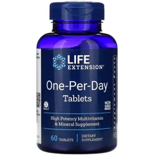 Life Extension One-Per-Day 60 Tabs Вітамінний комплекс: Тип мультивітаміни