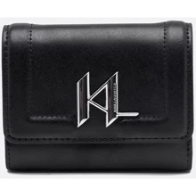 Жіночий гаманець Karl Lagerfeld K/SADDLE MD BIFOLD WALLET чорний (225W3234-999): Стать Женский