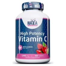 Haya Labs High Potency Vitamin C 1000 mg with rose hips Вітамін С з шипшиною 100 таблеток: Тип Витамин C