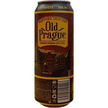 Пиво Old Prague Bohemian Dark Lager 0.5 ж/б (PLS5551): Объем, л 0.5