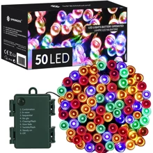 Гирлянда на батарейках Springos 5 м 50 LED CL4029 Mix: Производитель Springos