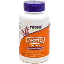 NOW Foods 7-Keto-DHEA 100 mg Veg Capsules 120 caps: Виробник NOW Foods