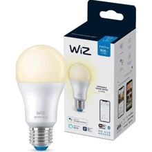 Розумна лампочка WiZ, E27, 8W, 60W, 806Lm, A60, 2700K, Wi-Fi: Тип цоколя E27