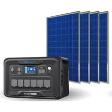 Комплект Bluetti AC300 3000W + B300 3072Wh + 4х Фотомодулей JA Solar JAM54S30-400/MR: Емкость аккумулятора, Вт/ч 300