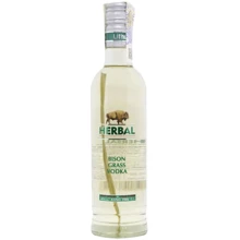 Напій Herbal Bison Grass Vodka міцний на основі горілки та настойки Зубрівки 0.5л 40% (STA4770047237641): Об'єм, л 0.5