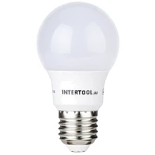 Світлодіодна лампа INTERTOOL LL-0003 LED A55, E27, 7Вт, 150-300В, 4000K: Тип цоколя E27