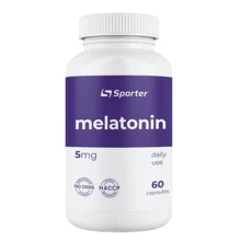 Sporter Melatonin 5 mg 60 Capsules (817244): Форма випуску капсули