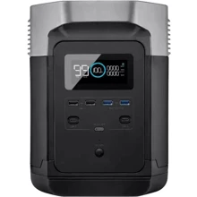 Зарядная станция EcoFlow DELTA 1260Wh 350000mAh 1800W Black Международная версия (EFDELTA1300-CN): Емкость аккумулятора, Вт/ч 1260