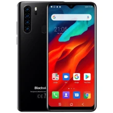 Смартфон Blackview A80 Pro 4/64Gb Black (UA UCRF): Дисплей 6.49 "IPS (720x1560) / 265 ppi / 16M квітів, сенсорний, ємнісний