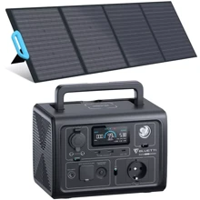 Зарядная станция Bluetti EB3A 268Wh 600W + Solar Panel PV120 120W: Емкость аккумулятора, Вт/ч 268