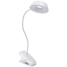 Лампа настільна Philips LED Reading Desk lamp Donutclip 3W, 4000K, 1200mAh (Lithium battery), білий: Тип Настільні лампи