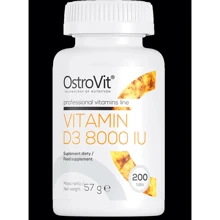 OstroVit Vitamin D3 8000 IU Витамин D3 200 таблеток: Тип Витамин D