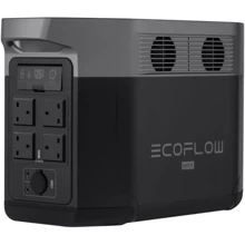 Зарядная станция EcoFlow DELTA Max 2000 560000mAh 2016Wh 2400W Black (DELTA2000-UK) Британская версия: Емкость аккумулятора, Вт/ч 2016