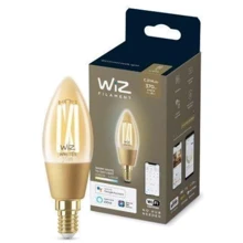 Розумна лампочка WiZ, E14, 4.9W, 25W 370Lm, C35, 2000-5000K, Wi-Fi: Тип цоколя E14