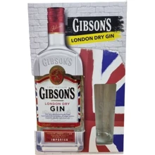 Набір Джин Gibson's London Dry 0.7 л 37.5% + келих (WNF4820196540175): Об'єм, л 0.7