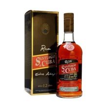 Ром Santiago De Cuba Extra Anejo 12 Years Old, gift box (0,7 л) (BW30347): Об'єм, л 0.7