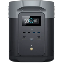 Зарядна станція EcoFlow DELTA 2 Max 2048Wh 2400W Black (EFDELTA2Max-EU): Ємність акумулятора, Вт/год 2048