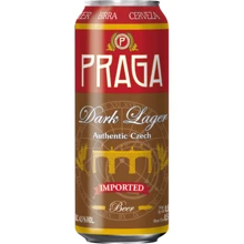 Упаковка пива Praga Premium Dark Lager, темное фильтрованное, 4.7% 0.5л х 24 банки (EUR8593875519897): Объем, л 0.5