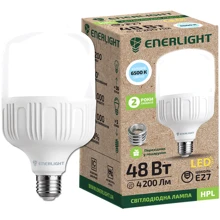 Світлодіодна лампа LED ENERLIGHT HPL 48Вт 6500K E27: Тип цоколя E27