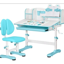 Комплект меблів (стіл + стільчик + полиця) Evo-kids BD-29 Panda XL Blue (арт. BD-29 BL): Вік дитини от 4-х лет