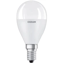 Лампа світлодіодна Osram LED VALUE Р60 6.5W (560Lm) 4000К E14: Тип цоколя E14