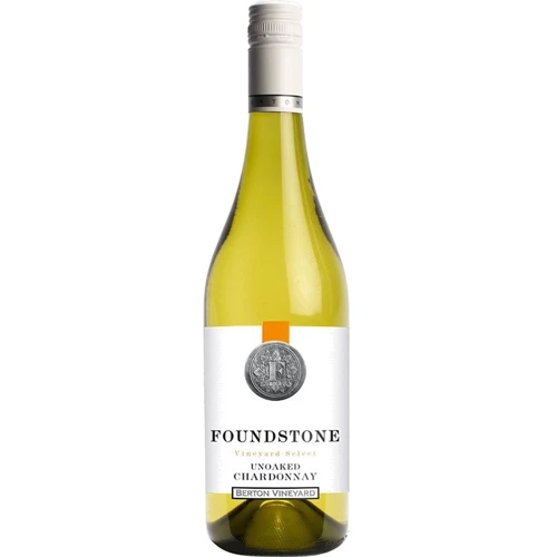 Вино Berton Vineyards Foundstone Unoaked Chardonnay, біле сухе, 0.75л 14.5% (WHS9335966000247)