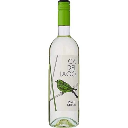 Вино Ca 'Del Lago, Pinot Grigio Delle Venezie, DOC, Veneto, біле сухе, 0.75 л (PRV8003625035947)