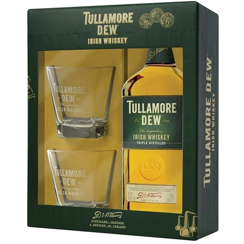 Віскі бленд Tullamore Dew Original 0.7л + 2 склянки (DDSAT4P027)