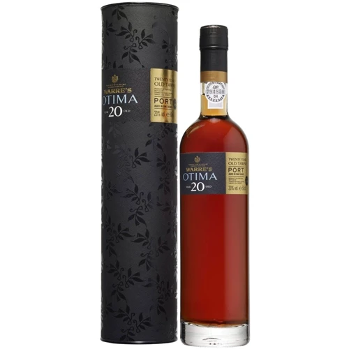 Портвейн WARRE'S OTIMA 20 Y.O. PORT, красное, 0.5л 20%, в тубусе (STA5010867102774)