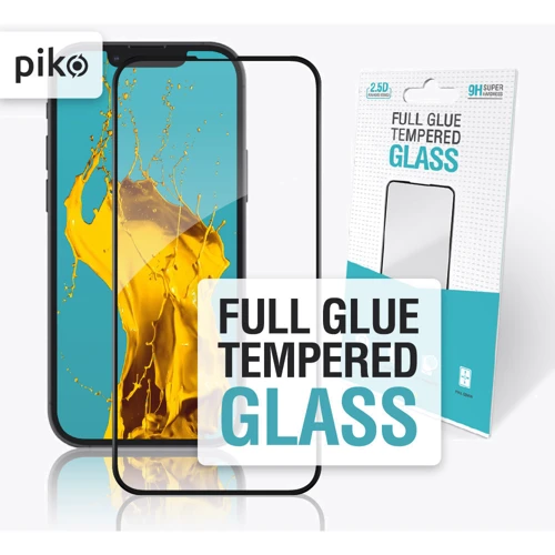 Захисне скло для iPhone Piko Tempered Glass Full Glue Black for iPhone 13 mini