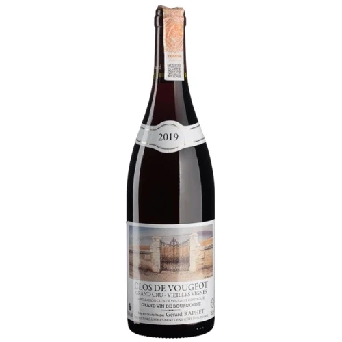 Вино Gerard Raphet Clos Vougeot Vieilles Vignes 2019 червоне сухе 0.75л (BWQ2933)