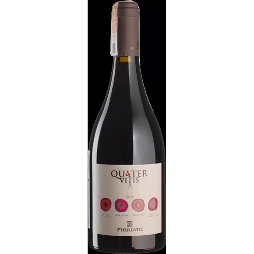 Вино Firriato Quater Vitis RED червоне сухе 0.75 л (BWW0841)