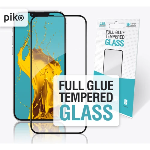 Защитное стекло для iPhone Piko Tempered Glass Full Glue Black for iPhone 13 Pro